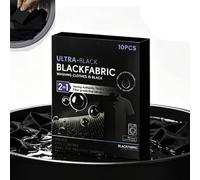 Black Darkening Sheets, 10PCS Black Fabric Dye Sheets for Clothes, Fabric Paint Dark Tablets, Renew Repair for Blacks Faded Out Clothes, Cotton Linen Wool T-Shirts, Pants
