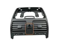 Black Dash Board Air Outlet Vent Conditioning Fresh Window For VW For Jetta MK5 For Golf 5 For Rabbit 2004-2011 Car Conditioner Outer Vent Air(Black Middle A)