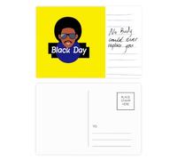 Black Day Freedom Equal Rights Postcard Card Important Person Anniversary