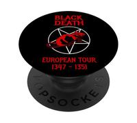 Black Death European Tour - Funny History PopSockets Adhesive PopGrip