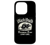 Black Death European Tour Plague Rat Medieval History Case for iPhone 14 Pro