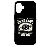 Black Death European Tour Plague Rat Medieval History Case for iPhone 16