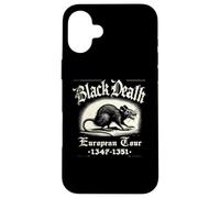 Black Death European Tour Plague Rat Medieval History Case for iPhone 16 Plus