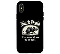 Black Death European Tour Plague Rat Medieval History Case for iPhone X/XS