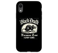 Black Death European Tour Plague Rat Medieval History Case for iPhone XR