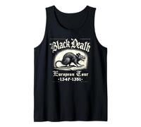 Black Death European Tour Plague Rat Medieval History Tank Top