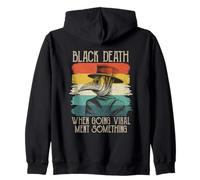 Black Death When Going Viral Ment Something Plague Doctor Zip Hoodie