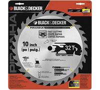 Black & Decker 10" Piranha 32T Saw Blade - Carded Part No. 77-740