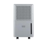 BLACK+DECKER 12L Dehumidifier, 4 Modes, Quiet, 2.1L Water Tank, 24 Hour Timer, Grey, BXEH60016GBG