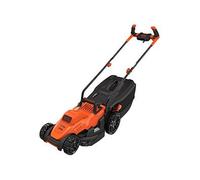 Black & Decker 1400W 34 Cm Lawnmower With Bike Handle Controls One Colour