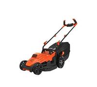 Black & Decker 1400W & 34 Cm Lawnmower With Bike Handle Controls One Colour