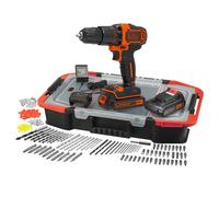 BLACK+DECKER 18 V Cordless 2-Gear Combi Drill INCLUDES 2 x BATTERY AND CHARGER
