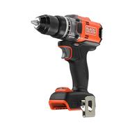 BLACK+DECKER 18V Cordless Brushless Drill Driver, Powerful 50Nm Torque, 13mm Keyless Chuck, 2-Speed Gearbox, LED Work Light, Without Battery and Charger, BLD682XN-XJ