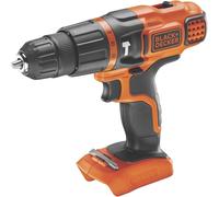 BLACK+DECKER 18V Cordless Hammer Drill - Bare Unit (Battery Not Included) - BDCH188N-XJ