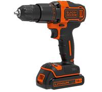 Black + Decker Cordless Hammer Drill & Mouse with Batteries
