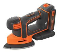 Black+Decker 18V 1.5 Li-Ion Cordless Detail Sander Bdcds18-Gb