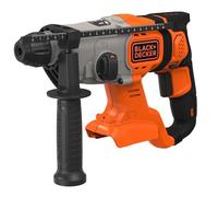 BlackDecker 18V SDSplus AkkuKombihammer 12 Joule fr effektives Bohren Schlagbohren und leichte Meielarbeiten LEDArbeitsleuchte 1x 6mm Bohrer Lieferung