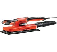 BLACK+DECKER 240 W Orbital Sander Power Tool 1/3 Sheet with Kitbox, KA320EKA-GB