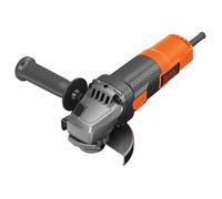 Black & Decker 240v 900W Corded 115mm 4.5" Angle Grinder + Carry Case,BEG210K