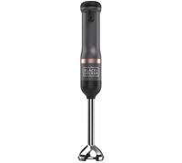 BLACK DECKER 3-in-1 Kitchen Multi-Tool BCKM1013KG-GB Portable Hand Blender - Grey, Silver/Grey