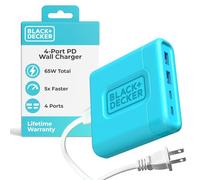 BLACK & DECKER 4 Port PD Power Station USB Hub (Loch Ness)
