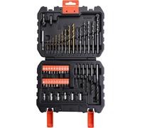 BLACK+DECKER 50 Pc. Mixed Drill and Screwdriver Bit Set, A7188-XJ