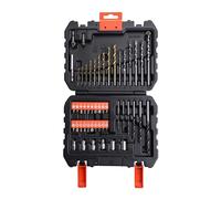 Black + Decker 50 Piece Drill, Screw and Socket Set