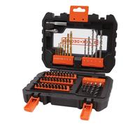 BLACK+DECKER A7232-XJ 50 Piece Drill Set - Black (1-Piece)