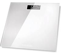 BLACK+DECKER BXBS0001GB Digital Bathroom Scale, High Precision Sensor System, Durable Tempered Glass, LCD Display, White