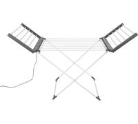 BLACK+DECKER BXAR0001GB Heated Clothes Airer, Electric Laundry Airer, 18 Bars and 2 Heated Wings, 11.5M Space, 10kg Drying Capacity, 74 x 50 x 94cm 63159