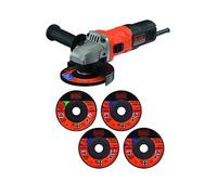 Black & Decker 710W Angle Grinder Beg010A5-Gb One Colour