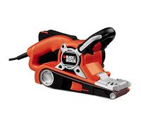 BLACK+DECKER 720 W Angled Belt Sander for Large Surfaces with Cyclonic Action Dust Canister, KA88-GB