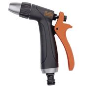 Black+Decker 8711252235400 Adjustable Spray Gun, Black/Orange
