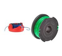 BLACK+DECKER A6482 AFS Spool Line for String Trimmers, 2 mm, Multi, 6 m & A6442-XJ Dual Line