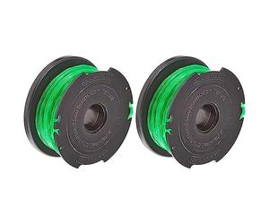BLACK+DECKER A6482 AFS Spool Line for String Trimmers, 2 mm, Multi, 6 m (Pack of 2)