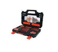 BLACK+DECKER A7230-XJ 104 Easy Grip Drill Piece Set - Black (1-Piece)