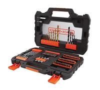 BLACK+DECKER A7231-XJ Easy Grip Drill Set - Black (76-Piece)