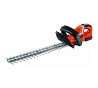 Black+Decker Akku Heckenschere (mit E-Drive Technologie zum Schneiden harter und dicker Äste sowie mittlerer roßer Hecken - 18mm Schnittstärke - 18V - 2,6kg leicht) GTC1845L20