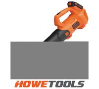 Black & Decker 18V Axial Blower With 2Ah Battery And Charger - Black