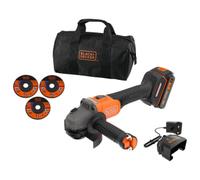 Black and Decker BCG6L8 18v Cordless Brushless Angle Grinder 115mm
