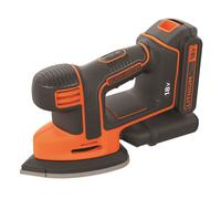 Black and Decker BDCDS18 18v Cordless Mouse Sander 1 x 1.5ah Li-ion Battery Charger No Case