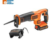 Black & Decker BDCR18C1-GB 18v Reciprocating Saw Inc 1x 1.5Ah Battery