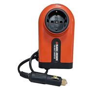 BLACK+DECKER BDPC100A-QS Spannungswandler 100Watt von 12V auf 240V mit Flugzeug-Adapter