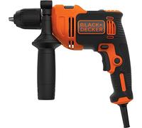 BLACK+DECKER BEH550K-QS Corded Impact Drill - Side Handle for Extra Comfort - 2 Drill Bits - Comes in a 550W Box