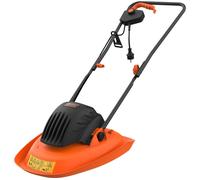 BLACK DECKER BEMWH551-GB Corded Hover Lawn Mower - Black & Orange, Black,Orange