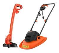 Black + Decker BEMWH551GL2-GB Hover Lawnmower Including Grass Trimmer