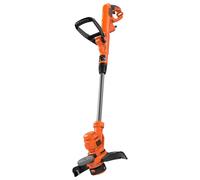 BLACK+DECKER Electric Strimmer with Automatic Single Line Feed, 55W, 240V, Cutting Width 30cm,BESTA530-GB