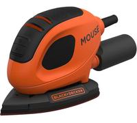 BLACK DECKER BEW230-GB 55 W Mouse Sander - Orange & Black, Black,Orange