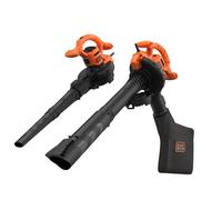 Black & Decker BLACK+DECKER BEBLV260-GB Corded Leaf Blower and Garden Vac - 2600W Handheld blower 315 km/h 40 L 10:1 Black Orange 102.5 dB