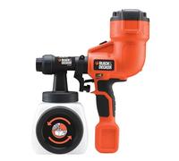 Black & Decker BLACK+DECKER HVLP200-GB 400W HANDHELD PAINT SPRAYER Paint 1.2 L Car Decking Fence Black Orange White 2.27 kg 306 mm